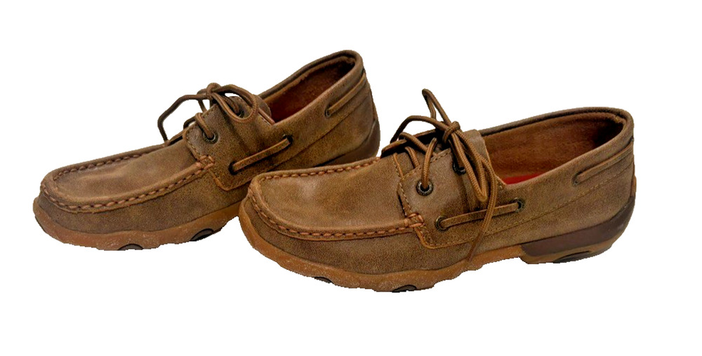 WDM0003 Twisted X Women's Casual Driving Moc - Brown Bomber 7.5M